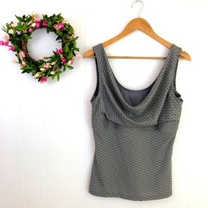 Title Nine Women’s Large Grey Active Wear Tank